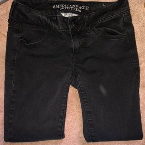 American Eagle- Super Stretch Black Jeans